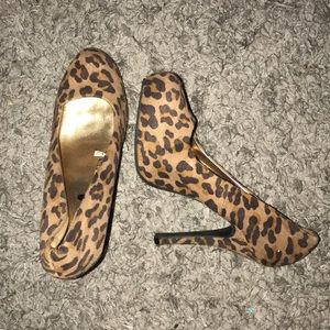 Cheetah heels